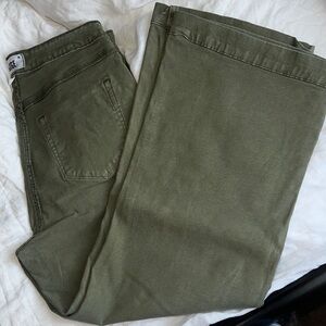 Paige Olive Green Jeans